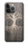 W3591 Viking Tree of Life Symbol Hülle Schutzhülle Taschen und Leder Flip für iPhone 14 Pro