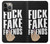 W3598 Middle Finger Fuck Fake Friend Hülle Schutzhülle Taschen und Leder Flip für iPhone 14 Pro