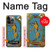 W3746 Tarot Card The World Hülle Schutzhülle Taschen und Leder Flip für iPhone 14 Pro