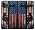W3803 Electrician Lineman American Flag Hülle Schutzhülle Taschen und Leder Flip für iPhone 14 Pro