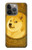 W3826 Dogecoin Shiba Hülle Schutzhülle Taschen und Leder Flip für iPhone 14 Pro