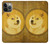 W3826 Dogecoin Shiba Hülle Schutzhülle Taschen und Leder Flip für iPhone 14 Pro