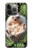 W3863 Pygmy Hedgehog Dwarf Hedgehog Paint Hülle Schutzhülle Taschen und Leder Flip für iPhone 14 Pro