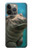 W3871 Cute Baby Hippo Hippopotamus Hülle Schutzhülle Taschen und Leder Flip für iPhone 14 Pro
