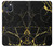 W2896 Gold Marble Graphic Printed Hülle Schutzhülle Taschen und Leder Flip für iPhone 14 Plus