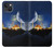 W3506 Islamic Ramadan Hülle Schutzhülle Taschen und Leder Flip für iPhone 14 Plus
