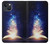 W3554 Magic Spell Book Hülle Schutzhülle Taschen und Leder Flip für iPhone 14 Plus