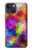 W3677 Colorful Brick Mosaics Hülle Schutzhülle Taschen und Leder Flip für iPhone 14 Plus