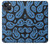 W3679 Cute Ghost Pattern Hülle Schutzhülle Taschen und Leder Flip für iPhone 14 Plus