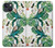 W3697 Leaf Life Birds Hülle Schutzhülle Taschen und Leder Flip für iPhone 14 Plus