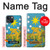 W3744 Tarot Card The Star Hülle Schutzhülle Taschen und Leder Flip für iPhone 14 Plus