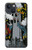 W3745 Tarot Card The Tower Hülle Schutzhülle Taschen und Leder Flip für iPhone 14 Plus