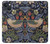 W3791 William Morris Strawberry Thief Fabric Hülle Schutzhülle Taschen und Leder Flip für iPhone 14 Plus