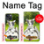 W3795 Kitten Cat Playful Siberian Husky Dog Paint Hülle Schutzhülle Taschen und Leder Flip für iPhone 14 Plus