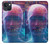 W3800 Digital Human Face Hülle Schutzhülle Taschen und Leder Flip für iPhone 14 Plus