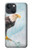 W3843 Bald Eagle On Ice Hülle Schutzhülle Taschen und Leder Flip für iPhone 14 Plus