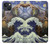 W3851 World of Art Van Gogh Hokusai Da Vinci Hülle Schutzhülle Taschen und Leder Flip für iPhone 14 Plus