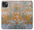 W3875 Canvas Vintage Rugs Hülle Schutzhülle Taschen und Leder Flip für iPhone 14 Plus