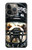 W0098 Bulldog American Football Hülle Schutzhülle Taschen und Leder Flip für iPhone 14 Pro Max