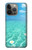 W3720 Summer Ocean Beach Hülle Schutzhülle Taschen und Leder Flip für iPhone 14 Pro Max