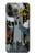 W3745 Tarot Card The Tower Hülle Schutzhülle Taschen und Leder Flip für iPhone 14 Pro Max