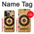 W3894 Paper Gun Shooting Target Hülle Schutzhülle Taschen und Leder Flip für iPhone 14 Pro Max