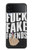 W3598 Middle Finger Fuck Fake Friend Hülle Schutzhülle Taschen Flip für Samsung Galaxy Z Flip 4