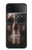 W3850 American Flag Skull Hülle Schutzhülle Taschen Flip für Samsung Galaxy Z Flip 4