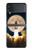 W3859 Bitcoin to the Moon Hülle Schutzhülle Taschen Flip für Samsung Galaxy Z Flip 4