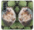 W3863 Pygmy Hedgehog Dwarf Hedgehog Paint Hülle Schutzhülle Taschen Flip für Samsung Galaxy Z Fold 4