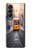 W3867 Trams in Lisbon Hülle Schutzhülle Taschen Flip für Samsung Galaxy Z Fold 4