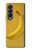 W3872 Banana Hülle Schutzhülle Taschen Flip für Samsung Galaxy Z Fold 4
