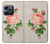 W3079 Vintage Pink Rose Hülle Schutzhülle Taschen und Leder Flip für OnePlus 10T