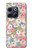 W3688 Floral Flower Art Pattern Hülle Schutzhülle Taschen und Leder Flip für OnePlus 10T