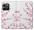 W3707 Pink Cherry Blossom Spring Flower Hülle Schutzhülle Taschen und Leder Flip für OnePlus 10T