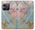 W3717 Rose Gold Blue Pastel Marble Graphic Printed Hülle Schutzhülle Taschen und Leder Flip für OnePlus 10T