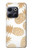 W3718 Seamless Pineapple Hülle Schutzhülle Taschen und Leder Flip für OnePlus 10T
