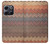 W3752 Zigzag Fabric Pattern Graphic Printed Hülle Schutzhülle Taschen und Leder Flip für OnePlus 10T