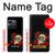 W3753 Dark Gothic Goth Skull Roses Hülle Schutzhülle Taschen und Leder Flip für OnePlus 10T