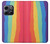 W3799 Cute Vertical Watercolor Rainbow Hülle Schutzhülle Taschen und Leder Flip für OnePlus 10T