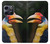 W3876 Colorful Hornbill Hülle Schutzhülle Taschen und Leder Flip für OnePlus 10T