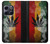 W3890 Reggae Rasta Flag Smoke Hülle Schutzhülle Taschen und Leder Flip für OnePlus 10T