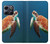 W3899 Sea Turtle Hülle Schutzhülle Taschen und Leder Flip für OnePlus 10T