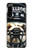 W0098 Bulldog American Football Hülle Schutzhülle Taschen und Leder Flip für Sony Xperia 5 IV