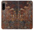 W2714 Rust Steel Texture Graphic Printed Hülle Schutzhülle Taschen und Leder Flip für Sony Xperia 5 IV