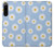 W3681 Daisy Flowers Pattern Hülle Schutzhülle Taschen und Leder Flip für Sony Xperia 5 IV