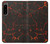 W3696 Lava Magma Hülle Schutzhülle Taschen und Leder Flip für Sony Xperia 5 IV
