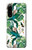 W3697 Leaf Life Birds Hülle Schutzhülle Taschen und Leder Flip für Sony Xperia 5 IV