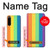 W3699 LGBT Pride Hülle Schutzhülle Taschen und Leder Flip für Sony Xperia 5 IV