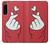W3701 Mini Heart Love Sign Hülle Schutzhülle Taschen und Leder Flip für Sony Xperia 5 IV